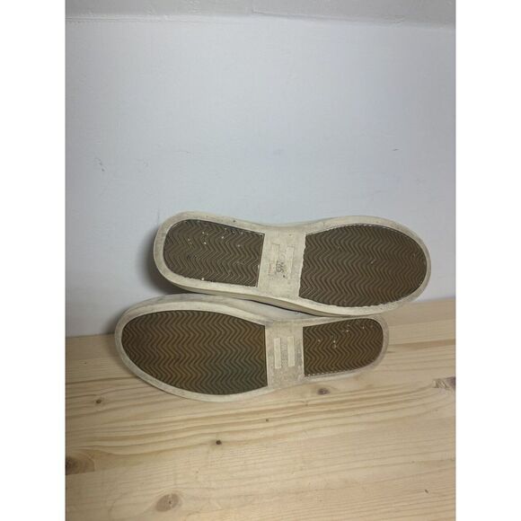 Toms Bryce Tan Classic Leopard Print Suede Slip‎ On Sneakers Women's Size 6 Z6 - Picture 4 of 4